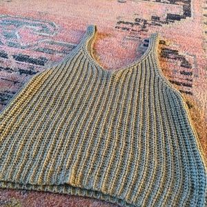 Sage Green Knit Top